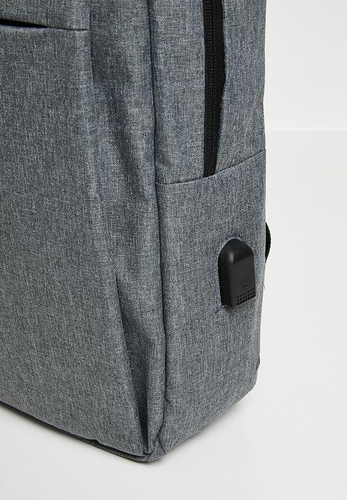 Pop Candy - Rectangular backpack - grey