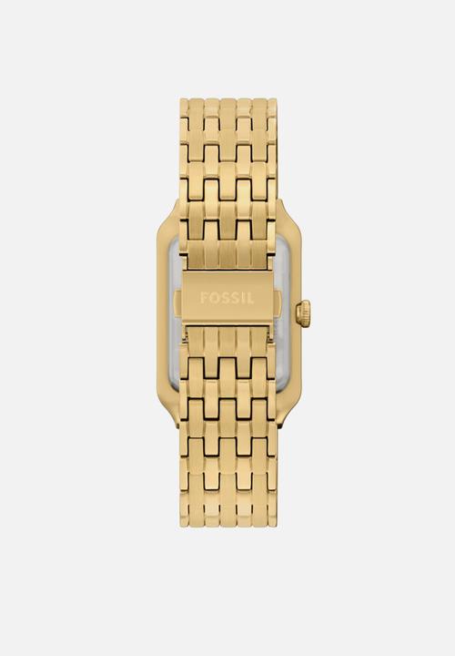 Fossil - Raquel Three-Hand Date  Watch - Gold
