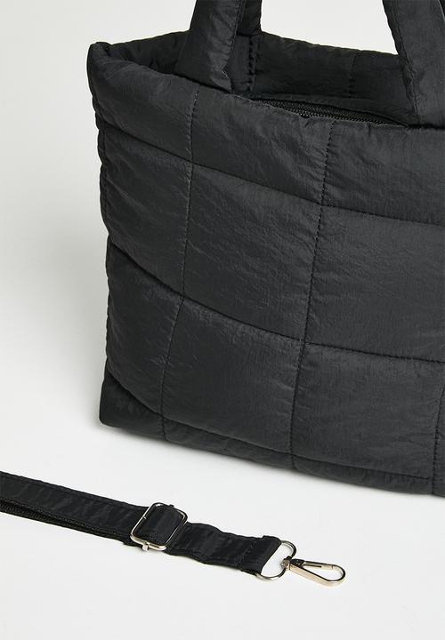 Pop Candy - Quilted shopper bag - black