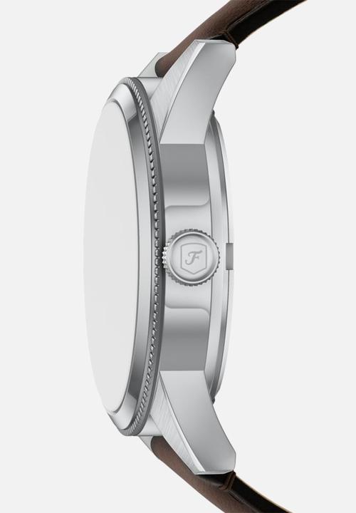Fossil - Pearson Multifunction  Watch - Silver/Brown