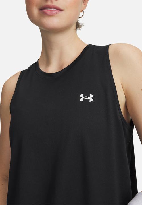 Under Armour - Tech Tank Solid - Black/White