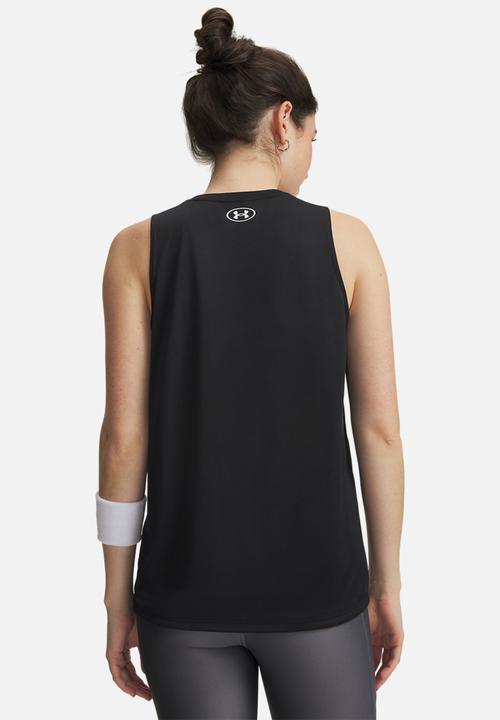 Under Armour - Tech Tank Solid - Black/White