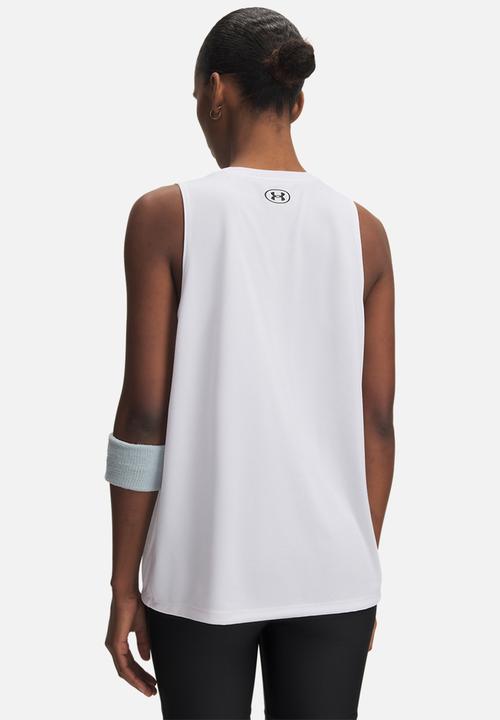 Under Armour - Tech Tank Solid - White/Black