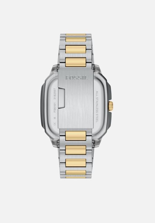 Fossil - Crosby Three-Hand Date Two-Tone  Watch - Gold & Silver