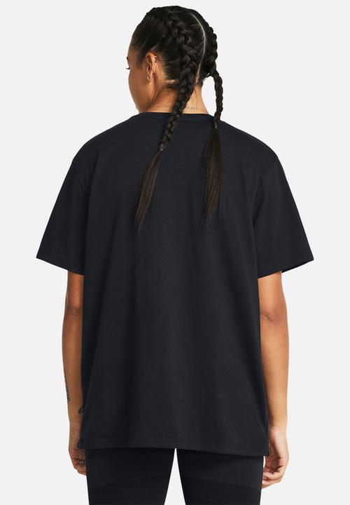 Under Armour - Campus Oversize SS - Black/White