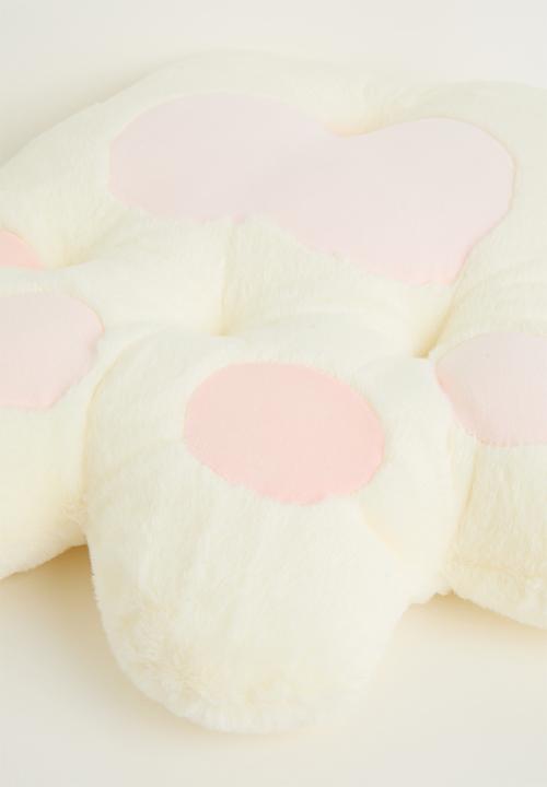Pop Candy - Super soft paw cushion - cream & pink