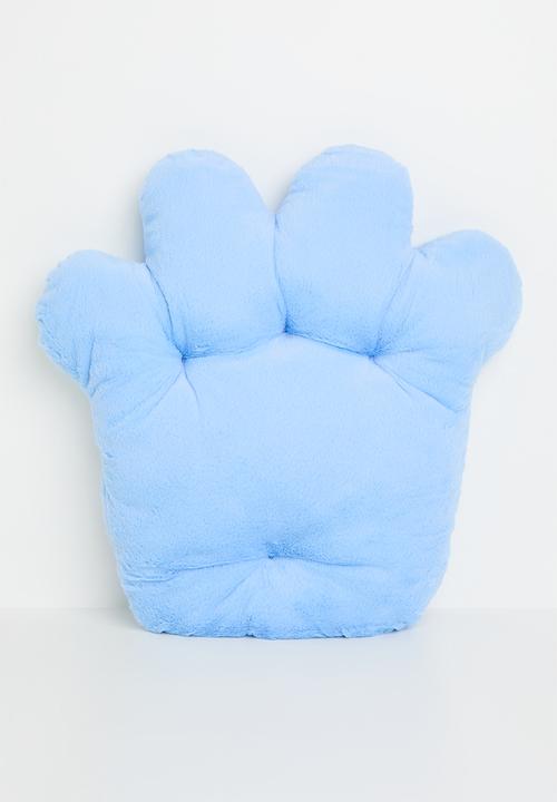 Pop Candy - Super soft paw cushion - blue & pink