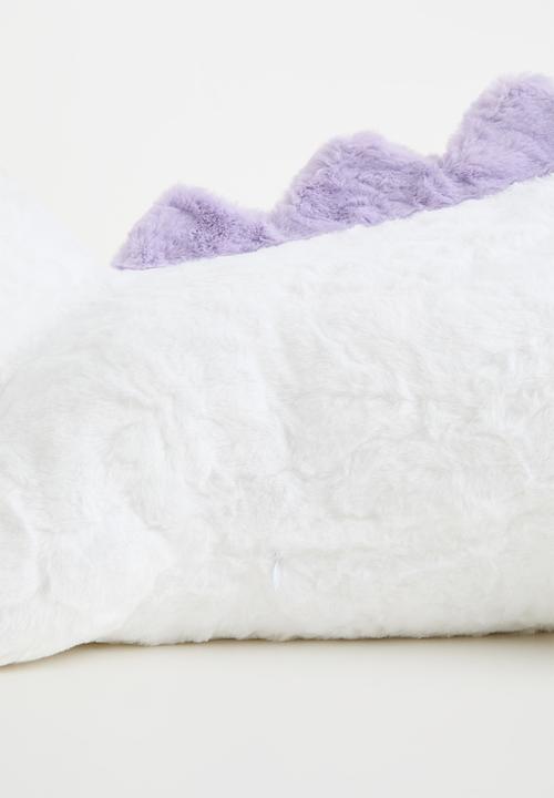 Pop Candy - Super soft plush unicorn cushion - white/lilac