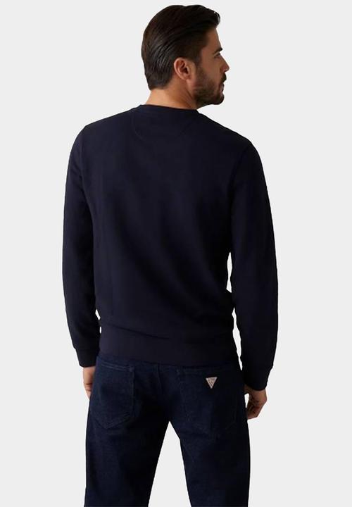 GUESS - Cn Basic Sweatshirt - Smart Blue