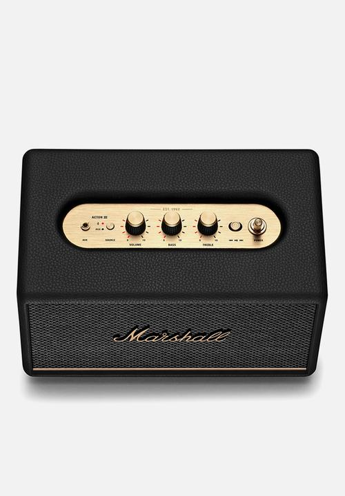 Marshall - Marshall Acton III BT Speaker - Black