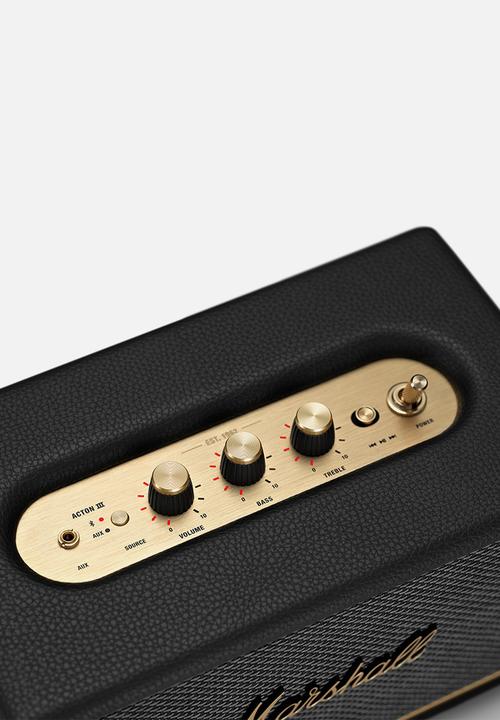 Marshall - Marshall Acton III BT Speaker - Black