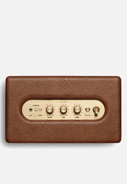 Marshall - Marshall Acton III BT Speaker - Brown