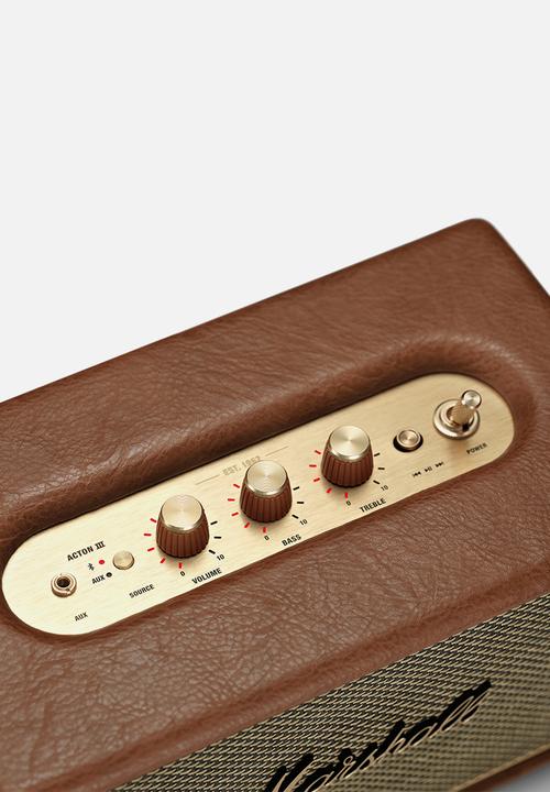 Marshall - Marshall Acton III BT Speaker - Brown