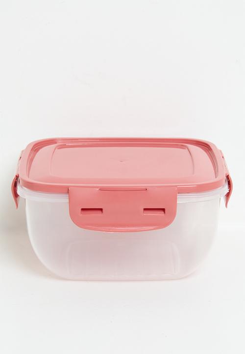 Excellent Houseware - Sora storage set of 3 - Coral