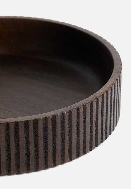 H&M - Mango wood serving bowl - brown
