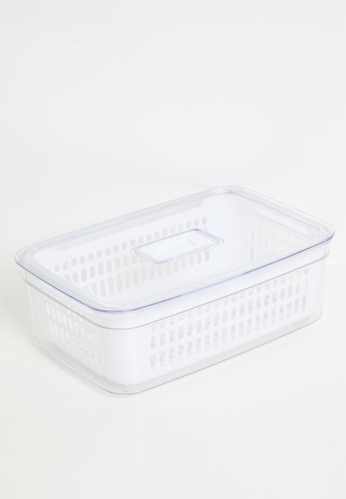 Excellent Houseware - Tilly fridge organizer - Clear
