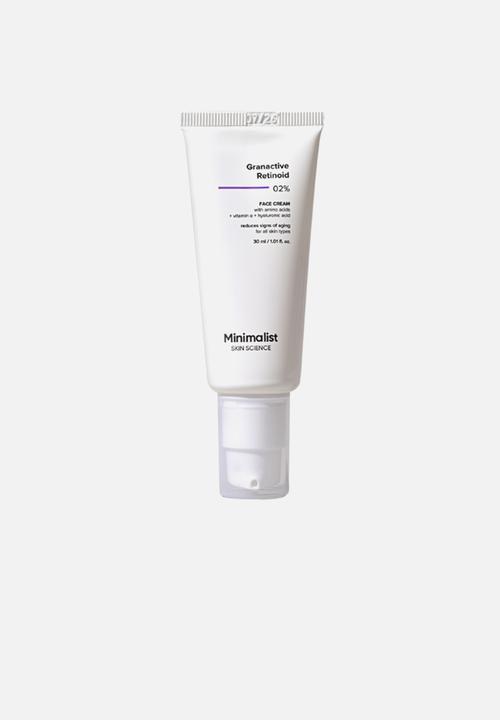 Minimalist - Granactive Retinoid 02% Face Cream - 30ml