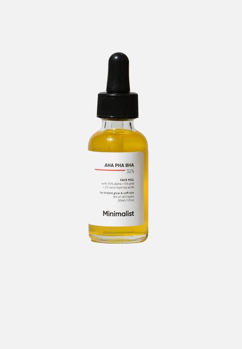 Minimalist - AHA PHA BHA 32% Face Peel - 30ml