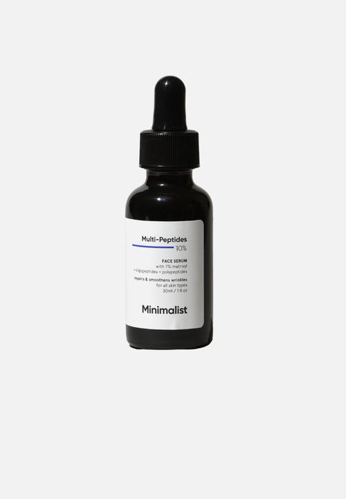 Minimalist - Multi-Peptides 10% Face Serum - 30ml