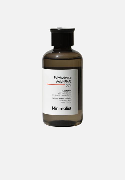 Minimalist - Polyhydroxy Acid (PHA) 03% Face Toner - 150ml