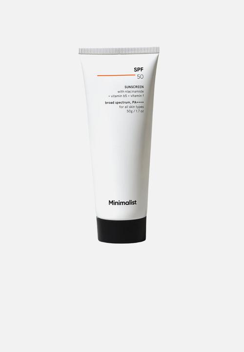 Minimalist - SPF 50 Sunscreen - 50g