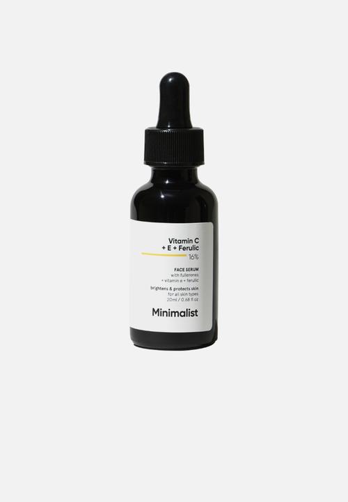 Minimalist - Vitamin C + E + Ferulic 16% Face Serum - 20ml
