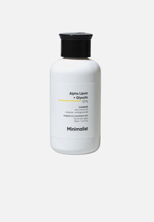 Minimalist - Alpha Lipoic + Glycolic 07% Cleanser - 100ml