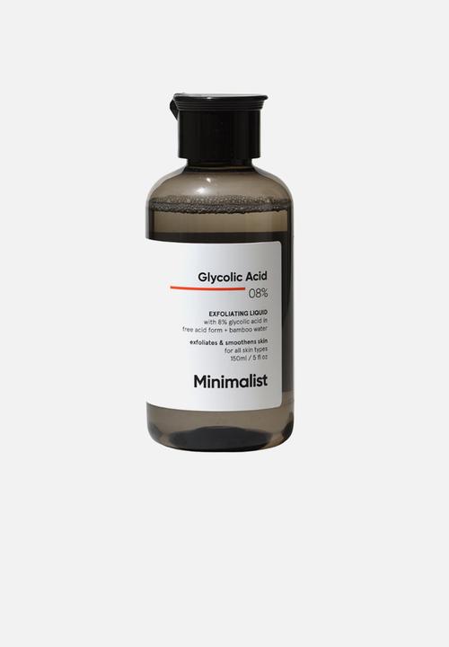Minimalist - Glycolic Acid 08% Exfoliating Liquid - 150ml