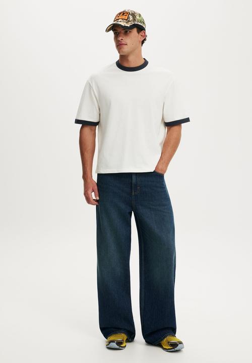 Cotton On - Super Baggy Jean - Hunter Blue