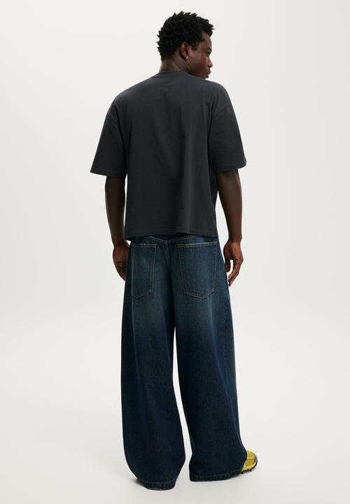 Cotton On - Y2K Super Baggy Jean - Vermont Blue