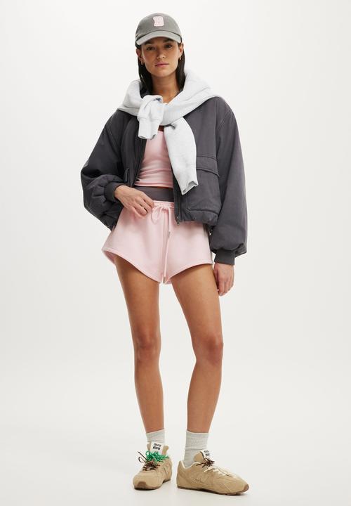 Cotton On - Plush Micro Short - Cherry Dream