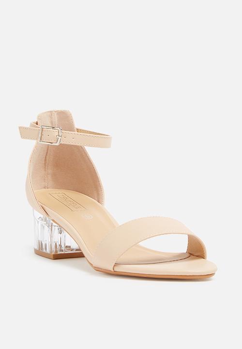 Truffle - Arora Clear Heel