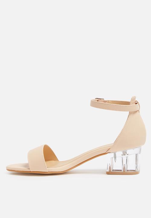 Truffle - Arora Clear Heel
