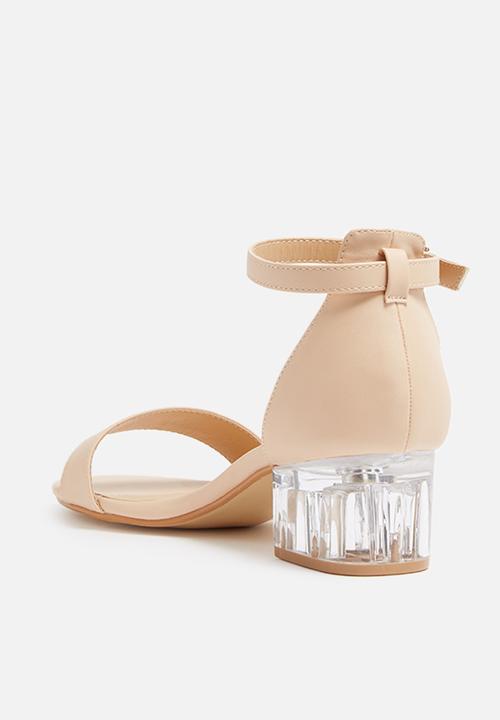 Truffle - Arora Clear Heel