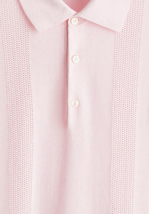 H&M - Regular fit polo shirt - light pink