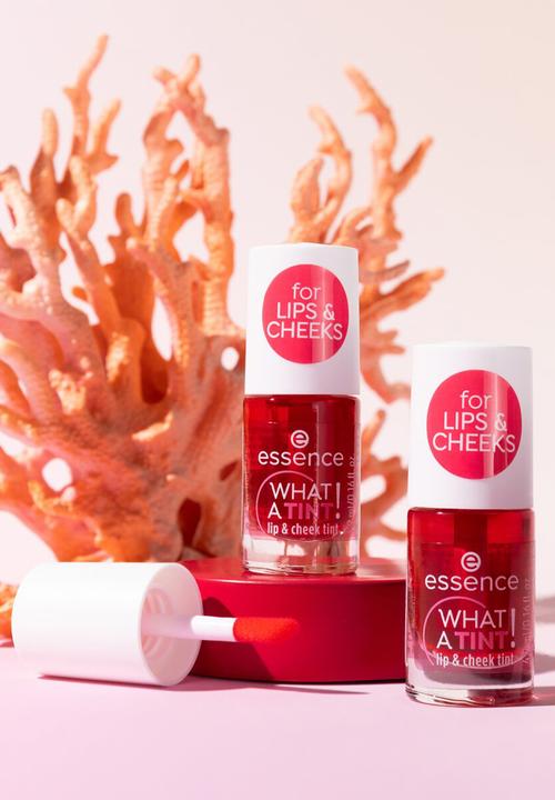essence - What a Tint! Lip & Cheek Tint - 02 Coral Sunset