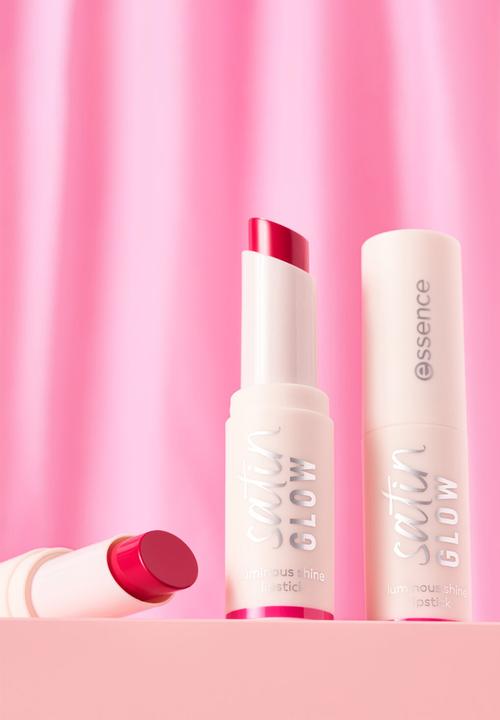 essence - Satin Glow Luminous Shine Lipstick - 08 Fuchsionista