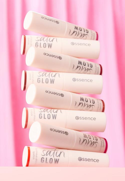 essence - Satin Glow Luminous Shine Lipstick - 08 Fuchsionista