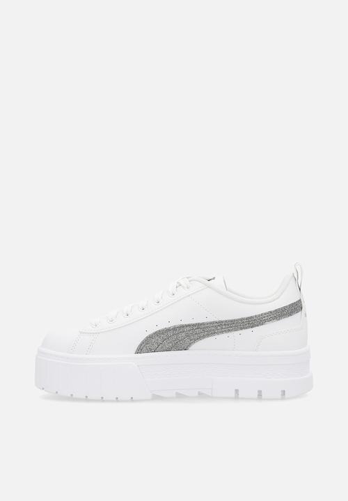 PUMA - Mayze glitter junior puma - white/silver