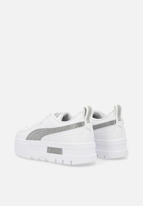 PUMA - Mayze glitter junior puma - white/silver