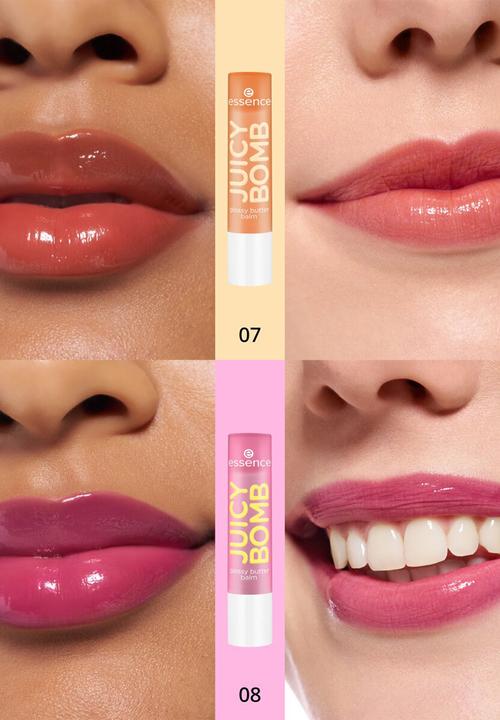 essence - JUICY BOMB Glossy Butter Balm - 07 Caramelt My Heart