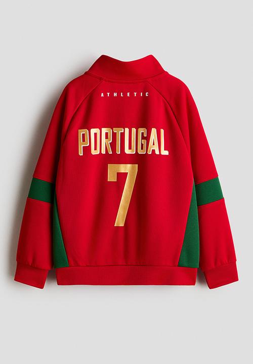 H&M - Football jacket - red/portugal