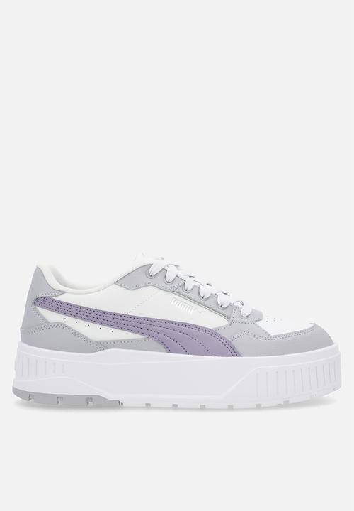 ぽん　0908 Karmen II Idol - PUMA White-Lilac Luster-Vibrant Silver