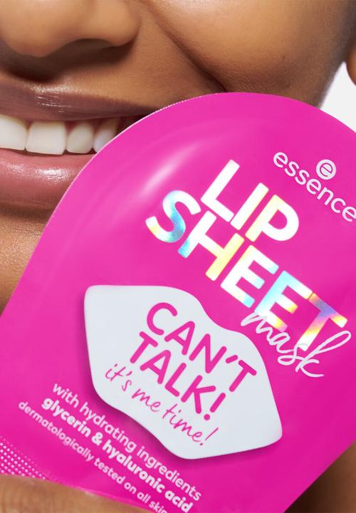 essence - Lip Sheet Mask - 01 CAN’T TALK! It’s Me Time!
