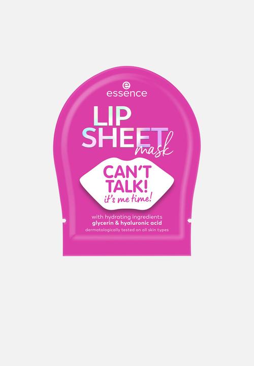 essence - Lip Sheet Mask - 01 CAN’T TALK! It’s Me Time!