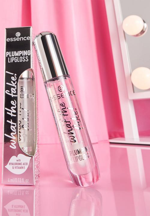 essence - What the Fake! Plumping Lip Gloss - 100 Sheer Genius