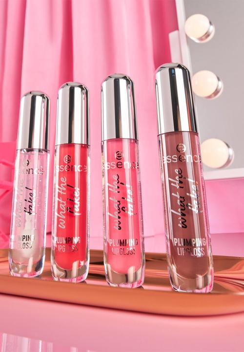 essence - What the Fake! Plumping Lip Gloss - 100 Sheer Genius