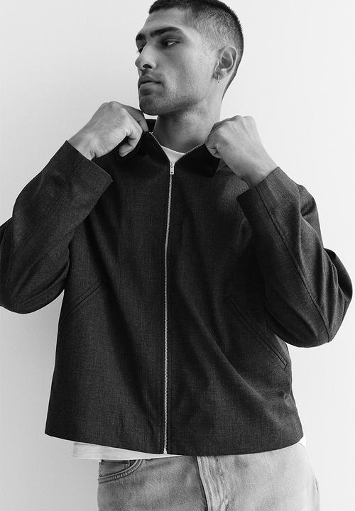 H&M - Regular fit jacket - black