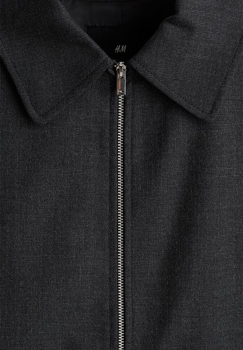 H&M - Regular fit jacket - black