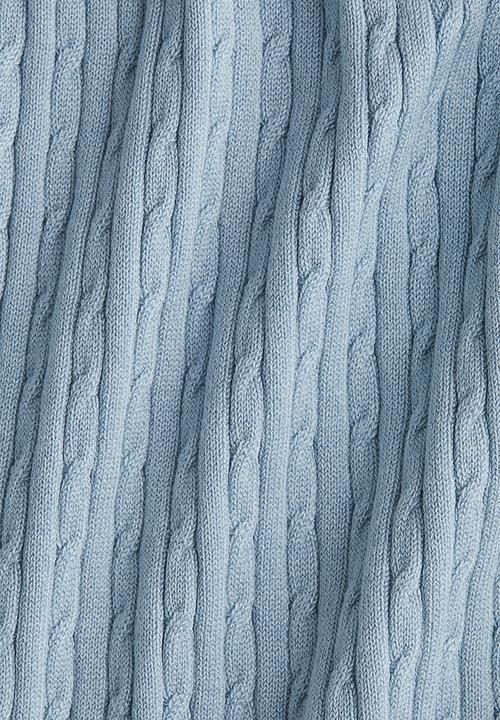 H&M - Cable-knit trousers - light blue